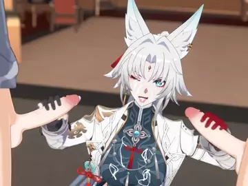 Feixiao double handjob [coramdeo789]