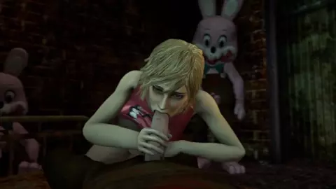 Heather and Robbie the Rabbit