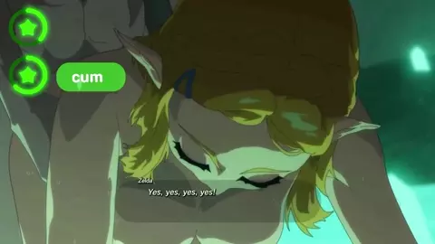 The Legend of Gerudo: Zelda Futanari Training [Futa, NTR, Threesome,Romance][Trailer]