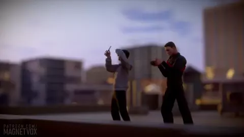 Giant Amy in the City