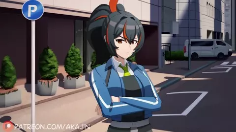 Zhu Yuan catches you jaywalking (Akajin)