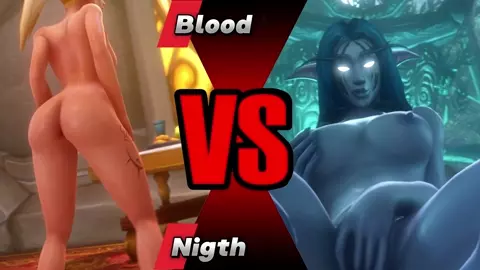Blod elf Vs Nigth elf - PMV World of warcraft