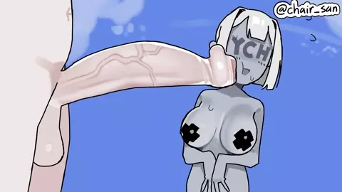 [chair_san] YCH chan anal cumflation