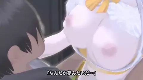 A waitress of the family restaurant in the backstreet