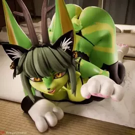 natsu thinks shes a cat