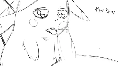 Pikachu tasting cum