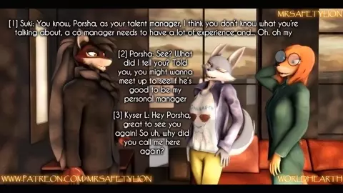 (MrSafetyLion) Porhsa and Suki get impregnated in a club