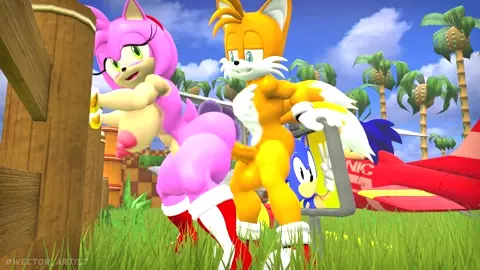 Tails and Amy