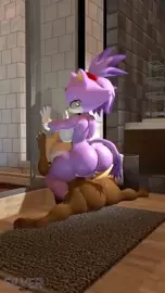 Blaze bouncing on Whisper