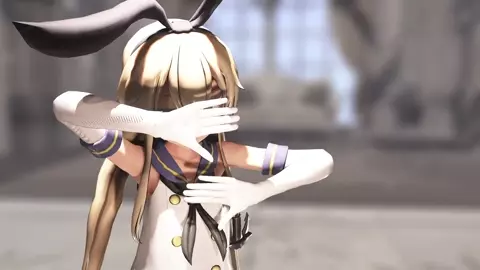 Shimakaze - Hello, How are you [MMD R18] Popipapi