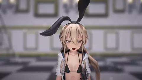 Shimakaze - Ambiguity Avoidance [MMD R18] Popipapi