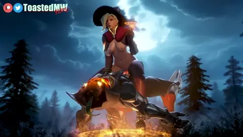 Mercy Riding Reaper's Hot Cock (PREVIEW)