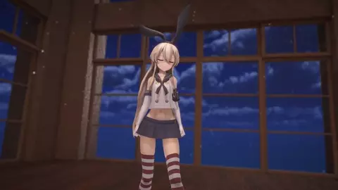 Shimakaze - Call On Me [MMD R18] Popipapi