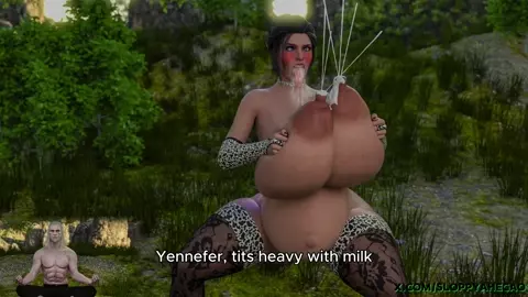 Pregnant Yennefer of Vengerberg Loves NTR