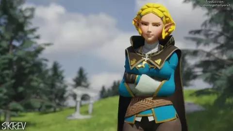 The princess can't handle it herself... [Skrev] [Sub spanish]