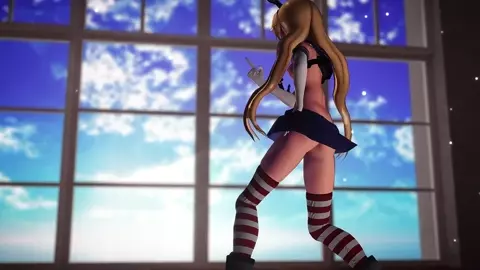 Shimakaze - Hello, How are you (ver. 2) [MMD R18] Popipapi