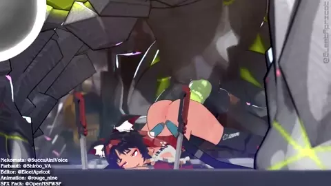 "Stuffing The Cat Girl"