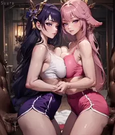 Raiden & Yae Miko foursome (4K@60) [Suuru]