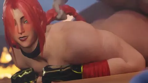 Marisa gets some heavy backshots. [RougeNine]