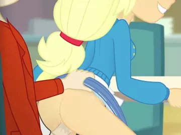 Equestria Girls Cafeteria Orgy (by Dirtyfinger, 'cause editors don't get artist tags)