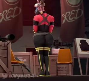 Fempyro clapping her cheeks (@Vyne34)