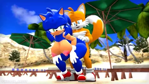 Tails fucking Sonica