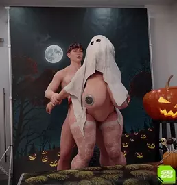 Fucking My Hot Mom in Her DIY ghost costume