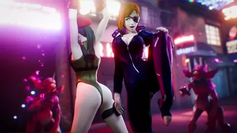 Nobara and Maki get caught on Halloween