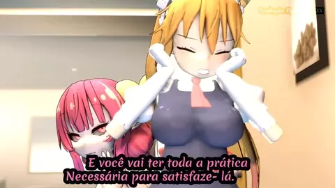 Tohru Whores Herself Out to a Room of Men Traduzido PT-BR