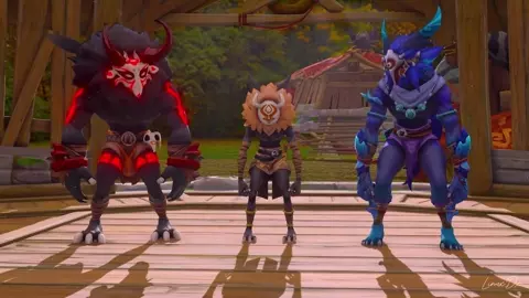 Horny intruder in camp