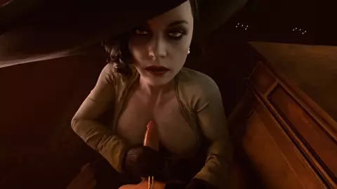 Alcina Dimitrescu handjob