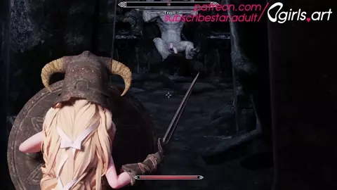 Dovakiin Stretched and Impregnated - Ogirls.art