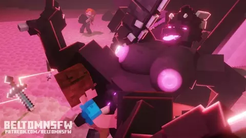 STEVE ADVENTURES ( ENDERDRAGON X STEVE ) - Minecraft ANIMATION (BeltomNSFW)