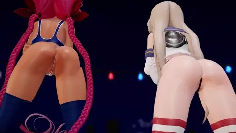 Shimakaze, Yamakaze & Kawakaze - Chewy [MMD R18] iorithm