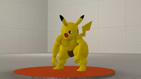 Gassy Pikachu Stretch