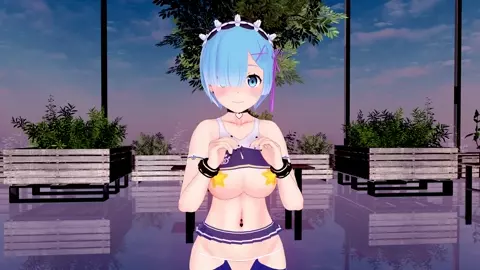 MMD  Rem [Haniwa's Miniature Garden]
