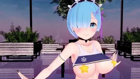 MMD  Rem [Haniwa's Miniature Garden]
