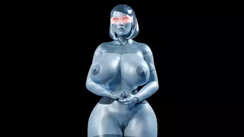 Mommy EDI-Sexbot to Bimbo Morphing Wallpaper Rigid3D Test with Audio 1K