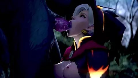 Mercy VS Kiriko [HMV] Halloween Witches Battle