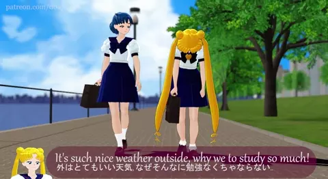 Sailormoon (セーラームーン). Cure for Sadness. Part 1