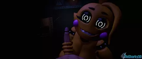 [Dasharky3D] Pixelated chica clip