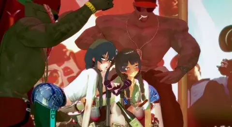 Cute Japanese Girl's at Latina night.