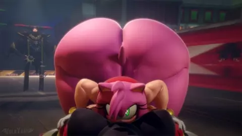 Amy Sucking Shadow's Dick