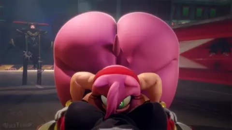 Amy Sucking Shadow's Dick