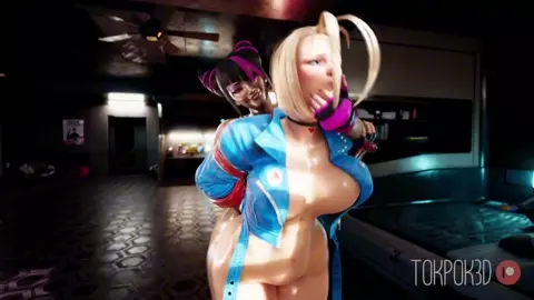 [TokPok3d ]Cammy x Jury (Subtitled in PTBR)