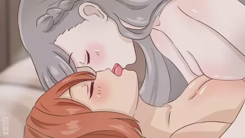 Lawine and Kanne make sweet love all day