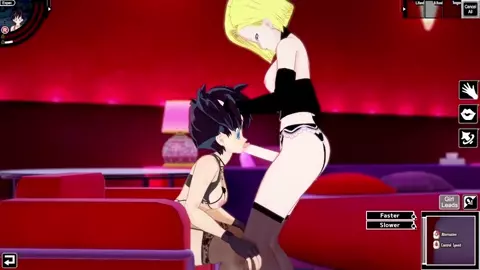 Videl and 18 Futa hentai (DBZ)