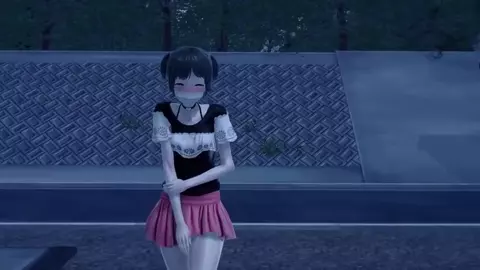 [Boys' Daughter] Outdoor crossdressing masturbation