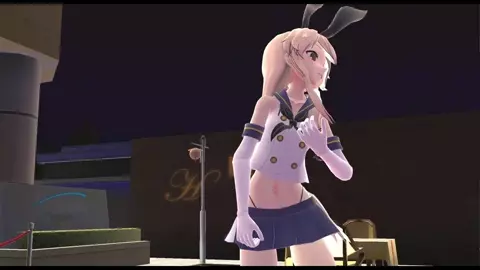 Shimakaze - Dyed with Your Color [MMD R18] Rangu Yamada