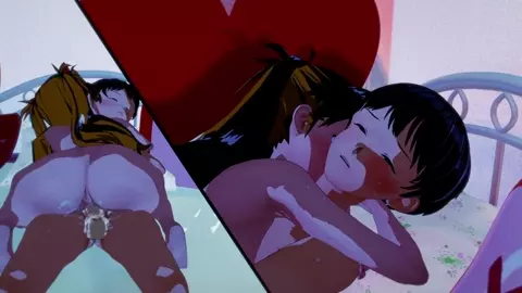 AsuShin --- Asuka x Shinji First Time